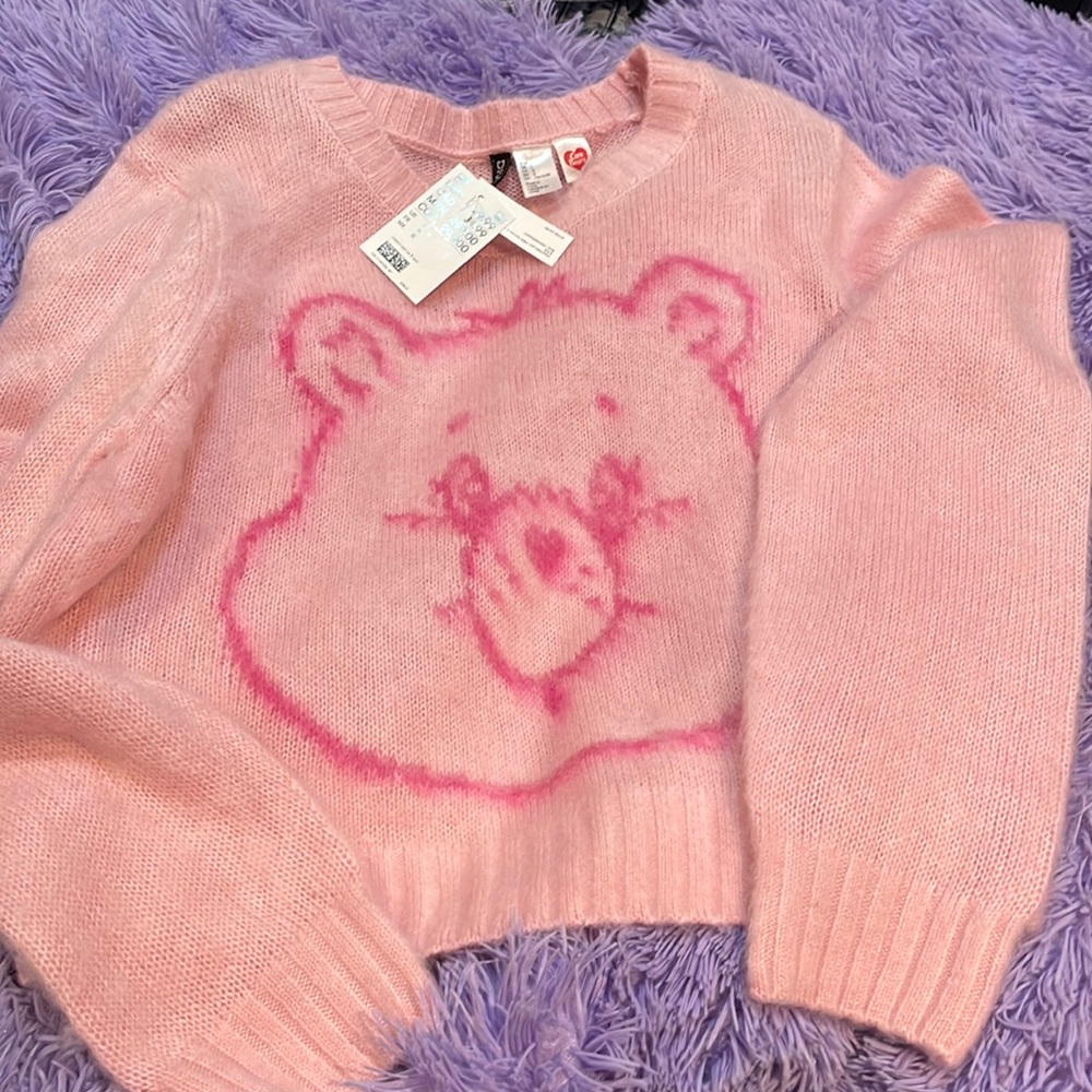 Care Bears H&M cropped sweater